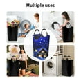 thumbnail image 6 of KLL Christmas Night Laundry Hamper,Large Canvas Fabric Lightweight Storage Basket Toy Organizer Dirty Clothes Collapsible Waterproof, 6 of 6