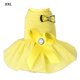 thumbnail image 3 of Methold Ropa para mascotas Chaleco con lazo de gasa Vestido Disfraz Regalo Ropa para mascotas Amarillo XXL, 3 of 6