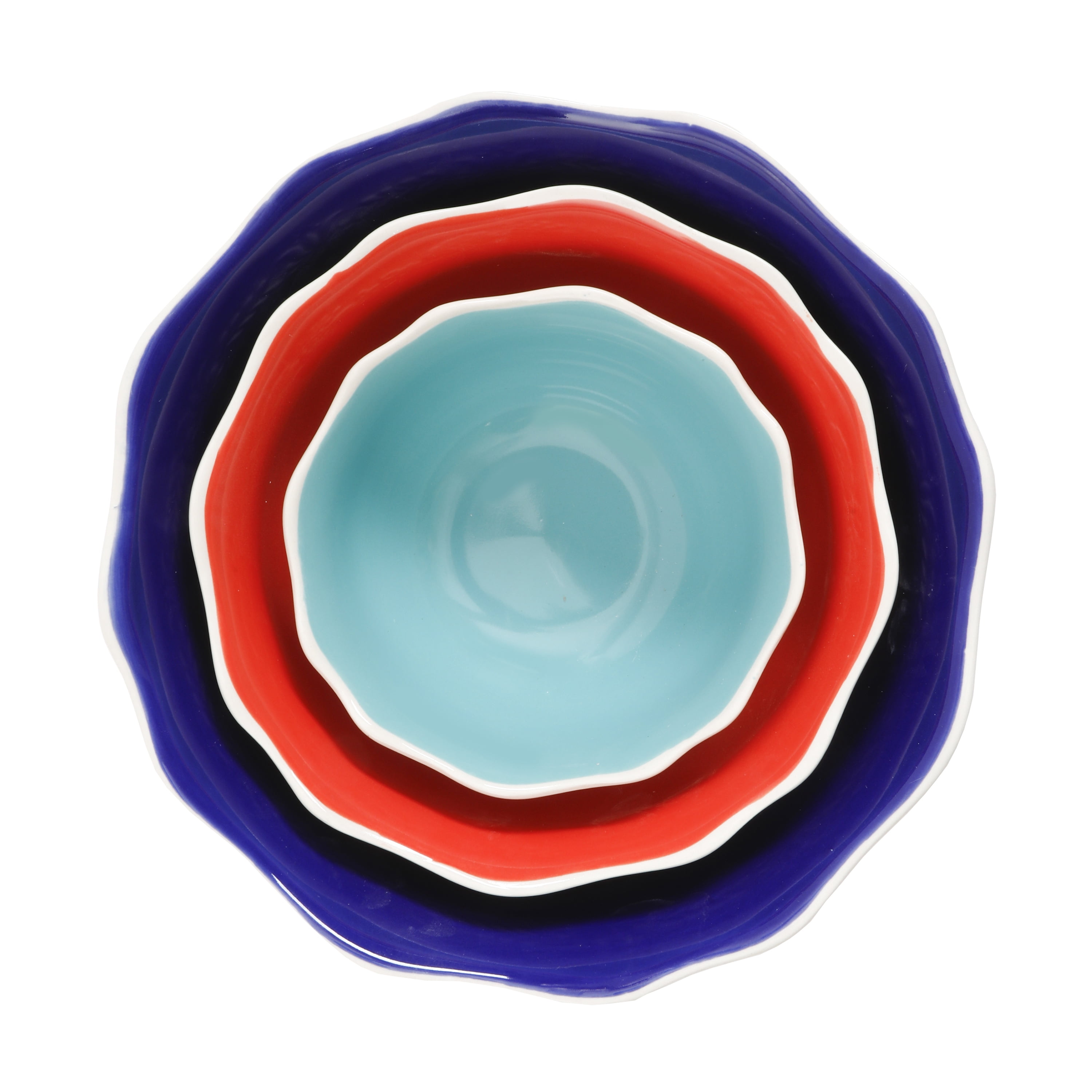 The Pioneer Woman Celia 3-Piece Sentiment Serving Bowl Set