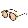 thumbnail image 2 of Only Moment Sun Glasses Fashion Accessories Polyester Trendy Rectangle Womens Mens Shades Sun Glasses Yellow One Size, 2 of 5