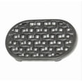 thumbnail image 1 of Cast Iron Oval Trivet - Matte Black, 1 of 1