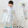 thumbnail image 2 of ASFGIMUJ Baby Raincoat Cute Cartoon Transparent Fashion Wrapped Eva Raincoat,Size S, 2 of 9