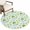 Green, Yellow, White, variant on Washable Round Rugs 3ft Summer Lemon Circle Rug Non-Slip Soft Non-Shedding Low-Profile Rustic Fruits Leaves Pastoral Flower Plants Small Area Rug Carpet for Living Room Bedroom Dining Room Home Decor