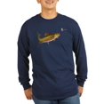 thumbnail image 1 of CafePress - Vintage Trout Fishing Illustration Long Sleeve T-S - Long Sleeve Dark T-Shirt, 1 of 1