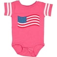 thumbnail image 3 of Inktastic Grunge American Flag Boys or Girls Baby Bodysuit, 3 of 5