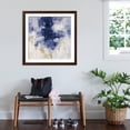 thumbnail image 3 of Art.com Blue Rain Art Print by Silvia Vassileva, Brown Frame Wall Art, 38" x 38", 3 of 5