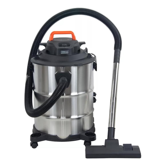 Aspiradora De Mano Foreman Industrial Acero Inoxidable Capacidad 35L Sólidos y Líquidos 2200W