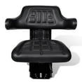 thumbnail image 2 of vidaXL Tractor Seat with Suspension Black, 2 of 5