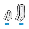 thumbnail image 3 of Uxcell Boots Storage Bag, Dust Proof Tall / Short Boots Carry Bags for Travel, Black 4 Pack, 3 of 6