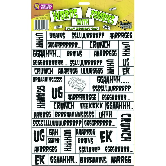 Set de imanes Spherewerx Words with Zombies Toy Zany