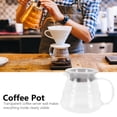thumbnail image 4 of Verseuse à café en verre professionnelle, carafe à café en verre pour comptoir de bar et de cuisine, 300 ml, 4 of 4