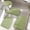 Rustic Lattice green, variant on CHAKME 4pcs Bathroom Rugs Set with U-Shaped Mat, Non Slip, Quick Drying, Ultra Soft and Water Absorbent Bath Rug Mat Carpet Machine Washable 20"x32"+17"x24"+U 20"x24"+15"x18" GRAY