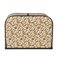 thumbnail image 2 of Lsque Set With Peanut Print 4 Slice Toaster Cover , Kitchen Appliance Dustproof Protector , Toaster Protector Dustproof Kitchen Appliance Cover, 2 of 7