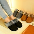 thumbnail image 6 of LORDFON Warm Womens House Slippers with Fluffy Fuzzy Plush Lining for Winter, 6 of 7
