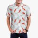 thumbnail image 1 of Balery Koi Fish Corals,Spring Summer Camisa Polo de Hombre con Estampado, de Manga Corta y Tejido Medio, Camisa Tipo Golf Polo-3X-Large, 1 of 6