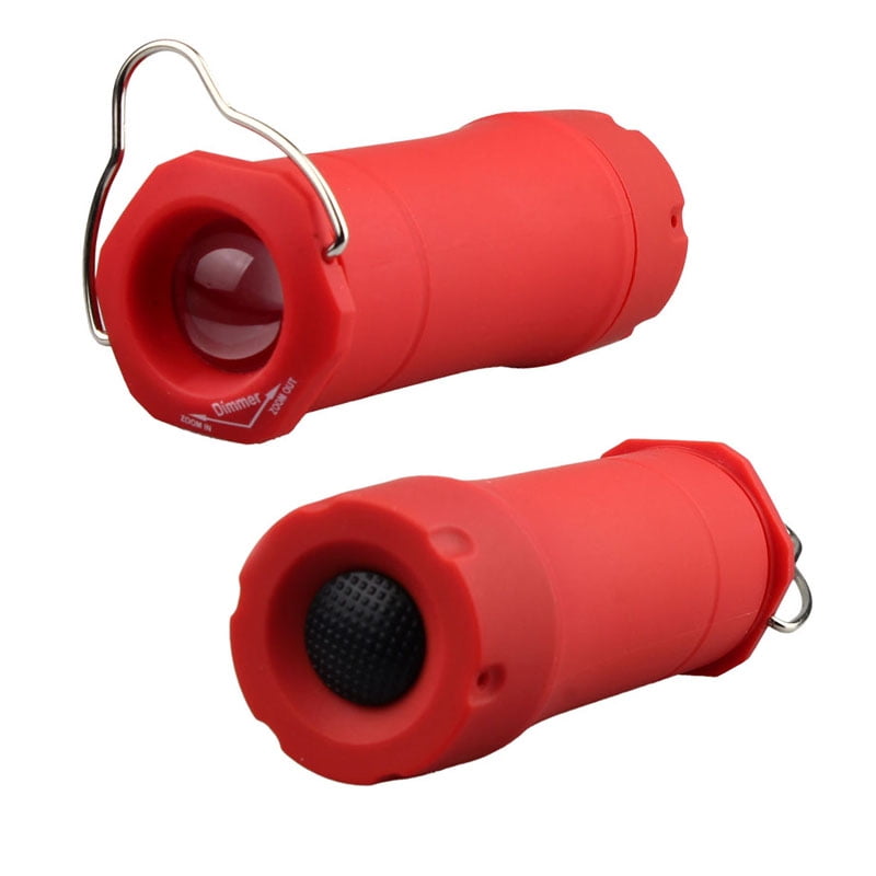 DZT1968 Tent Camping 3W Lantern Light Lamp Hiking LED Flashlight Torch Outdoor by