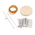 thumbnail image 5 of Small Weaving Loom Multipurpose Efficient Portable Manual Darning Loom Kit for Mending Pants Socks Clothes 10 Pin, 5 of 5
