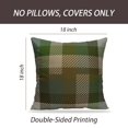 thumbnail image 2 of LALILO Throw Pillow Covers Plaid Tartan Backdrop Beige British Cushion Cover 18" x 18", 4519 Pack, 2 of 6