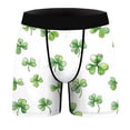 thumbnail image 4 of St. Patrick's Day Print Boxers for Men, Breathable, Close Fitting, 1 Pc, 4 of 7