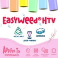 thumbnail image 3 of Siser EasyWeed Flourescent Pink Heat Transfer Vinyl, 11.8 x 36 inches, 3 of 6