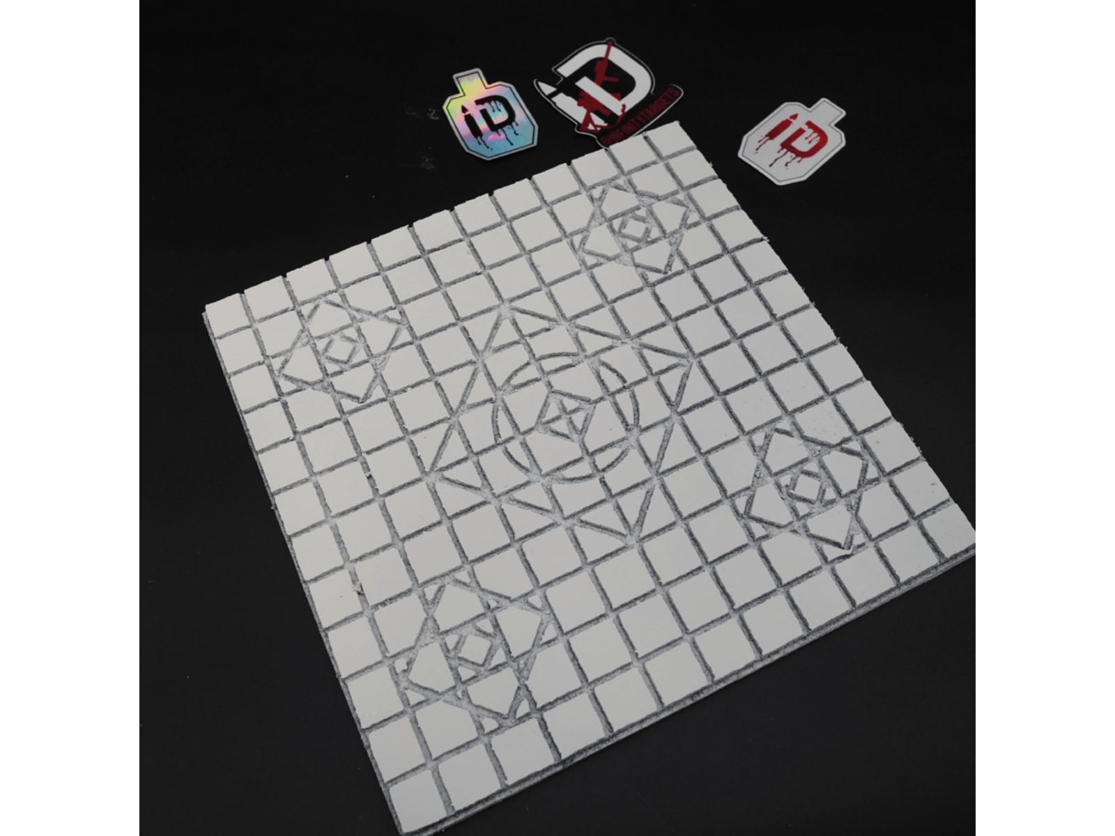 Infinite Defense Sight-In Infinity Target, White
