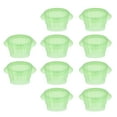 thumbnail image 2 of Cúpula de plástico transparente, 10 Uds. Campanas de jardín verdes, cubierta protectora reutilizable para plantas, cúpulas de humedad para semillas, logra más, 2 of 8