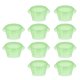 thumbnail image 1 of Collar para plantas de jardín, 10 unidades de campanas de jardín verdes, cubierta protectora reutilizable para plantas, campanas de jardín, fiabilidad excepcional Jadeshay A, 1 of 8