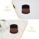 thumbnail image 4 of 3 mini brochas de maquillaje con mango corto: brocha para polvos, base y sombras de ojos. Brocha pequeña para maquillaje., 4 of 8
