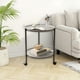 thumbnail image 5 of Muebles de oficina para el hogar Mesa pequeña Fácil de usar Apartamento pequeño Mesita de noche Mesa pequeña Mesa pequeña de plástico, 5 of 6
