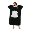 thumbnail image 5 of Oversized Wearable Animal Blanket Hoodie Cute Cozy Long Robe for Women and Men Perfect for Staying Warm and Comfortable at Home Ideal Gift for Animal Lovers and Cold Weather Relaxation, 5 of 6