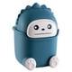 thumbnail image 2 of Desktop Organizer Small Trash Can For Creative Use 9.24x6.09x5.5in Blue Plastic 1Pcs, 2 of 5