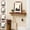 Brown, variant on Bowayaoa Picture Frame 11x14 inch, Photo Frames, Handcrafted Rounded Corner Frames Matted to Photos,Horizontal or Vertical Wall Display