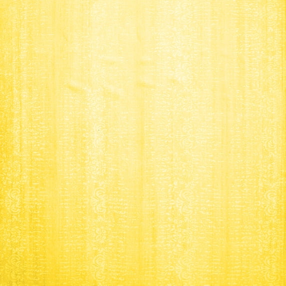Ahgly Company Indoor Square Solid Yellow Modern Area Rugs, 8' Square