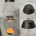 thumbnail image 3 of Lámpara De Filamento, Lámpara De Mesa Recargable Minimalista Moderna Con Control Táctil LED Para Tienda De Campaña, 3 of 7