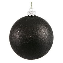 Vickerman 12" Black Sequin Ball Ornament