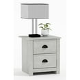 thumbnail image 5 of GALANO Geodarno 2 Drawer Nightstand - Dusty Grey Oak, 5 of 6