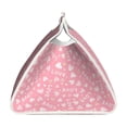 thumbnail image 3 of Lsque Love Printed Long Tissue Box Cover Holder, Facial Paper Organizer Dispenser,Triangle with Bottom Belt, PVC Leather Decorative Organizer, 3 of 9
