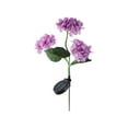 thumbnail image 2 of RKZDSR Color Changing Solar Garden Lights, Wireless Yard Stake Lights - Waterproof Outdoor Decorative Floral Accent for Fence, Garden, and Pathway, 31.5in Purple Hydrangea Design, 2 of 7