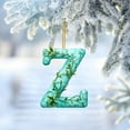 thumbnail image 4 of Wzzjkit 26 Alphabet Series 2D Acrylic Backpack Car Pendant Decoration Ornament, 4 of 7