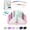 Pink, variant on Travel Pill Organizer 14 Pouch Medicine Binder Color Coded Zipper Bags | Compact Portable Medication Storage Seven Shades Two Reusable Clear Zip Packets Each Writable Daily Sections for Trips Home