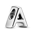 thumbnail image 1 of Charm Pandora Del Alfabeto Letra A Joya Original Para Mujer 797455 | Joyería De Lujo Para Mujer | Ideal Para Regalo Elegante | Compatible Con Charms Pandora, 1 of 5