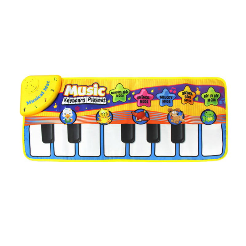 Kids Baby Musical Piano Play Mat Development Educational Soft Toys for Boy&Girl 