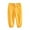 Yellow, variant on ChbgutlmrBaby Clothes Kids Boys Girls Track Pants Drawstring Waist Loose Athletic Sports Joggers Sweatpants