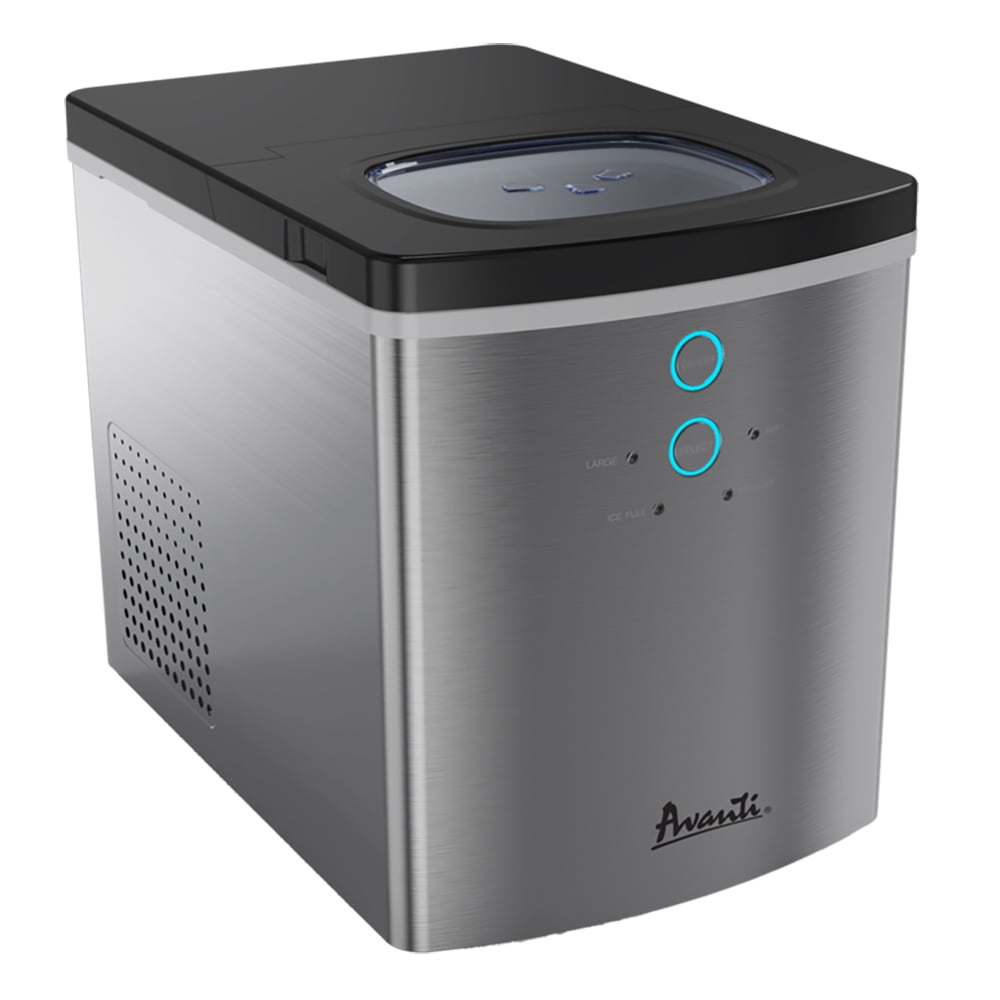 Avanti IM1213SIS Portable Home Countertop Ice Maker Machine, Stainless