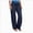 A124-Navy, variant on Girls High Waisted Uniform Pants Wide Leg Dress Pants Casual Trousers with Pockets,Office 6-12 Months 12-24 Months 2T 3T 4T 5T 6T 7T 8T 9T Children Red 12-13 Years