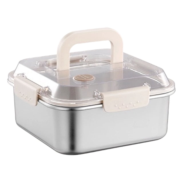 pdqouc Airtight 304 Stainless Steel Bread Box, DishwasherSafe Bread Storage Container for Homemade Bread with Time Recording Lid and Handle, Keeps Bread Fresh
