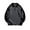 Dark Gray, variant on UVEASISHA Oversized Collared Sweatshirts for Men Quarter Zip Lapel Long Sleeve Pullover Tops Casual Loose Fit Polos Sweatshirt,Black,3XL
