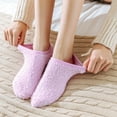 thumbnail image 4 of Fuzzy Socks with Grips Plush Sleep Cozy Winter Soft Hospital Fluffy Socks Gifts for Womens Gifts, 4 of 11