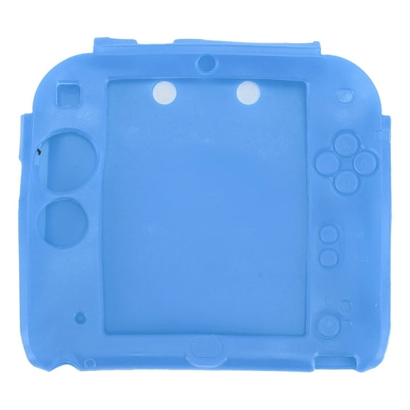 Coque en Silicone Souple pour Console de Jeu Portable, Coque en Silicone pour Console de Jeu Portative Facile à Retirer pour un Usage Quotidien Bleu,Rouge