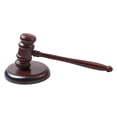 thumbnail image 1 of Wooden Gavel And Sound Block Set Wood Gavel And Round Hammer Sound Block Perfect For Judge Lawyer Auction Sale, 1 of 5